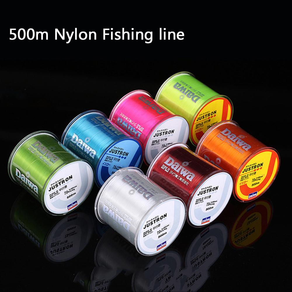 500M Nylon Fishing Line Japan Durable Monofilament Rock Sea Fishing Line Daiwa-DONQL Store-Fluorescent Yellow-0.4-Bargain Bait Box