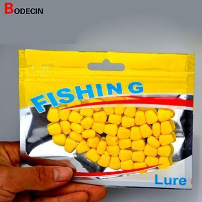 50Pcs Corn Smell Carp Fishing Silicone Soft Plastic Bait Tackle Floating Fish-Corn Baits-Bargain Bait Box-C1-Bargain Bait Box