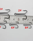 50Pcs/Lot 9908 Double Fishing Hooks Small Fly Tying Double Dual Fishing Hook For-Specialty Hooks-Bargain Bait Box-1-Bargain Bait Box