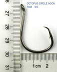 [50Pcs/Lot] Sharp High Carbon Steel Octopus Circle Hook For Saltwater Fishing-Circle Hooks-Bargain Bait Box-5L0 50PCS-Other-Bargain Bait Box