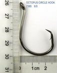 [50Pcs/Lot] Sharp High Carbon Steel Octopus Circle Hook For Saltwater Fishing-Circle Hooks-Bargain Bait Box-6L0 50PCS-Other-Bargain Bait Box