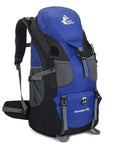 50L Camping Backpack Hiking Waterproof Trekking Bag Man/Woman Outdoor Travel-Climbing Bags-Outdoor Explorer Club Store-Dark Blue-China-Bargain Bait Box