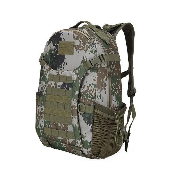 50L Molle Camping Rucksack Tactical Military Backpack Bags Waterproof-Vanchic Outdoor Store-07 Digital-Bargain Bait Box