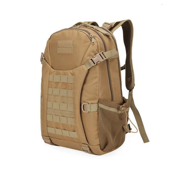 50L Molle Camping Rucksack Tactical Military Backpack Bags Waterproof-Vanchic Outdoor Store-Khaki-Bargain Bait Box