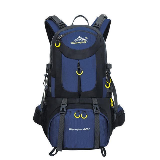 50L Outdoor Bag Men Camping Bag Waterproof Women Hiking Backpack Travel-Dream outdoor Store-Dark blue-Bargain Bait Box