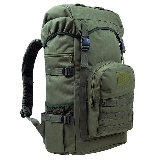 50L Outdoor Military Tactical Backpack Large Capacity Camping Bags-Strength knight Store-army green-Bargain Bait Box