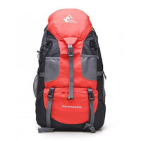 50L Waterproof Hiking Backpack Men Trekking Travel Backpacks For Women Sport Bag-Climbing Bags-Outdoor Explorer Club Store-Red-China-Bargain Bait Box