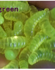50Pcs 2Cm 0.4G Fishing Lure Maggot Grub Soft Lure Baits Smell Worms Mixed-Rompin Fishing Tackle Store-F4-Bargain Bait Box