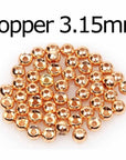 50Pcs / Lot Tungsten Fly Tying Beads Fly Fishing Nymph Head Ball Beads Gold-AnglerDream Store-B 2.0-Bargain Bait Box
