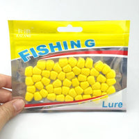 50Pcs Soft Baits Simulation Corn Kernels Carp Fishing Lure Soft Can Floating-Dreamer Zhou'store-color C-Bargain Bait Box