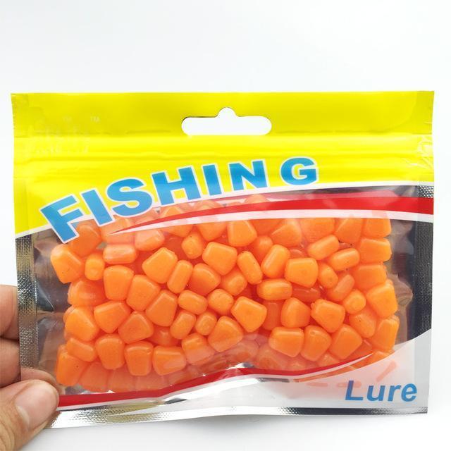 50Pcs Soft Baits Simulation Corn Kernels Carp Fishing Lure Soft Can Floating-Dreamer Zhou'store-color E-Bargain Bait Box