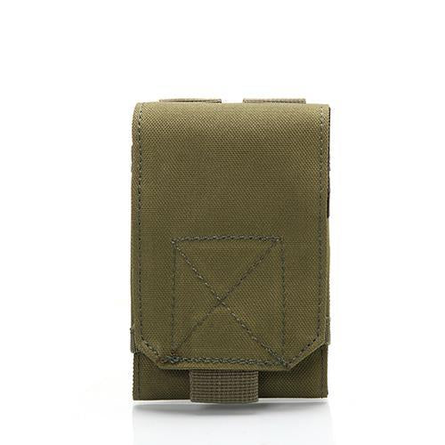 5.5-6.0 Inches Holster Molle Army Camo Camouflage Bag Hook Loop Belt Pouch-Wincer Store-army green-Bargain Bait Box