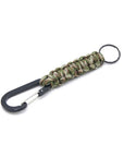 550 Woven Paracord Lanyard Keychain Outdoor Survival Gear Tactical Military 7-On Our Own-Army Green Camo-Bargain Bait Box