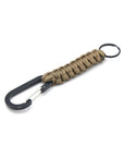 550 Woven Paracord Lanyard Keychain Outdoor Survival Gear Tactical Military 7-On Our Own-Brown-Bargain Bait Box