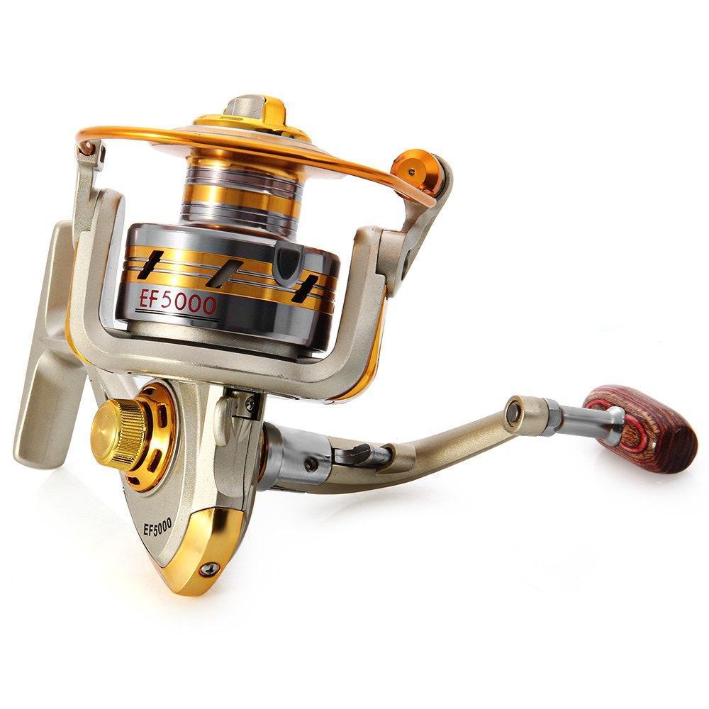 5.5:1 12Bb Ef500 - 7000 Series Aluminum Spool Superior Ratio Carretilha Pesca-Spinning Reels-YPYC Sporting Store-Style 1-1000 Series-Bargain Bait Box