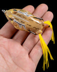 5.5Cm/12.5 1Pcs Fishing Soft Frog Bait Make Fishing Tackle Swimbait With Hooks-Frog Baits-Bargain Bait Box-C6-Bargain Bait Box