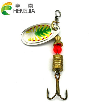 5.7Cm 3.8G Metal Trolling Spinnerbaits Sequin Spoons Musky Trout Perch Catfish-Inline Spinners-Bargain Bait Box-Bargain Bait Box