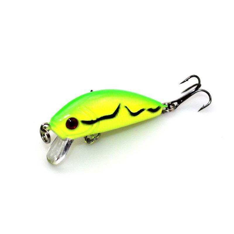 5Cm 3.5G Striped Bass Floating Minnow Lure Artificial Fish Lures Hard Bait-KoKossi Outdoor Sporting Store-1-Bargain Bait Box