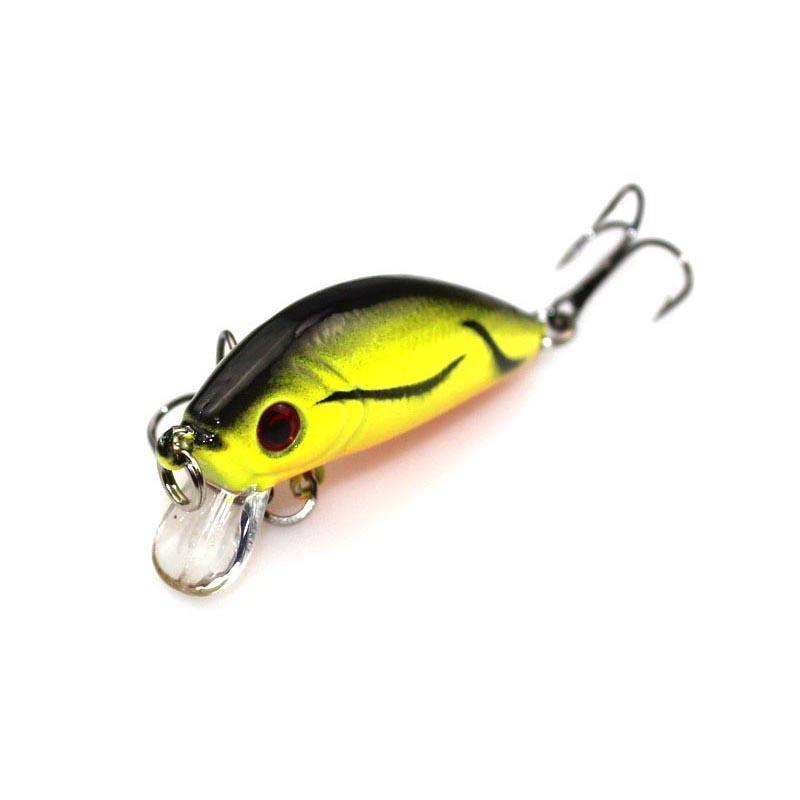 5Cm 3.5G Striped Bass Floating Minnow Lure Artificial Fish Lures Hard Bait-KoKossi Outdoor Sporting Store-1-Bargain Bait Box