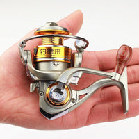 5Bb 5.2:1 Df150 Mini Small Fishing Reels Carretilha Pesca Fly Fishing Spinning-Spinning Reels-duo dian Store-Bargain Bait Box