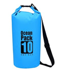 5L/10L/20L Waterproof Dry Bag Sack Pouch Canoe Boating Kayaking Camping-Bluenight Outdoors Store-Blue 10L-Bargain Bait Box