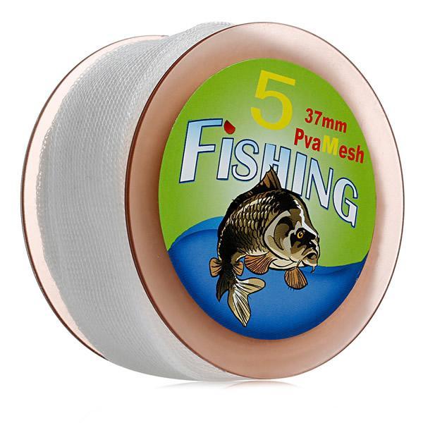 5M Carp Fishing Pva Mesh 25/37/44Mm Refill Carp Fishing Stocking Boilie Rig Bait-Life E+ Store-37mm-Bargain Bait Box