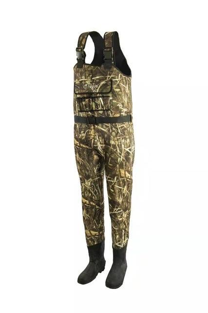 5Mm Neoprene Cold Water Men & Women Waterproof And Insulated Chest Waders With-Chest Waders-IMHANITE Official Store-Camo-S-8-Bargain Bait Box