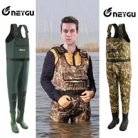 5Mm Neoprene Cold Water Men & Women Waterproof And Insulated Chest Waders With-Chest Waders-IMHANITE Official Store-Camo-S-8-Bargain Bait Box