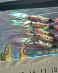 5Packs Artificial Sabiki Fishing Lure Jigs Special Fish Skin Sabiki Baits-Professional Lure store-Bargain Bait Box