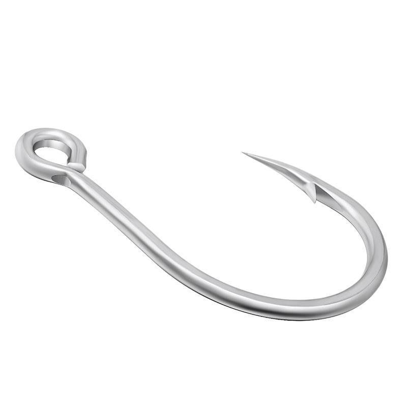5Packs Mustad 10121 High Carbon Steel Hook Barbed Hook Jigbait Lure Hook Sea-ZHANG &#39;s Professional lure trade co., LTD-White-Bargain Bait Box