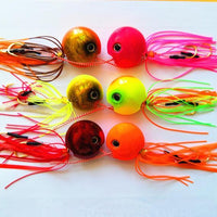 5Pcs 120G/100G/80G/60G Metal Slider Snapper/Sea Bream Jig Head With Skirt Lead-Upperowens Fishing Tackle Store-80g 5pcs-Bargain Bait Box