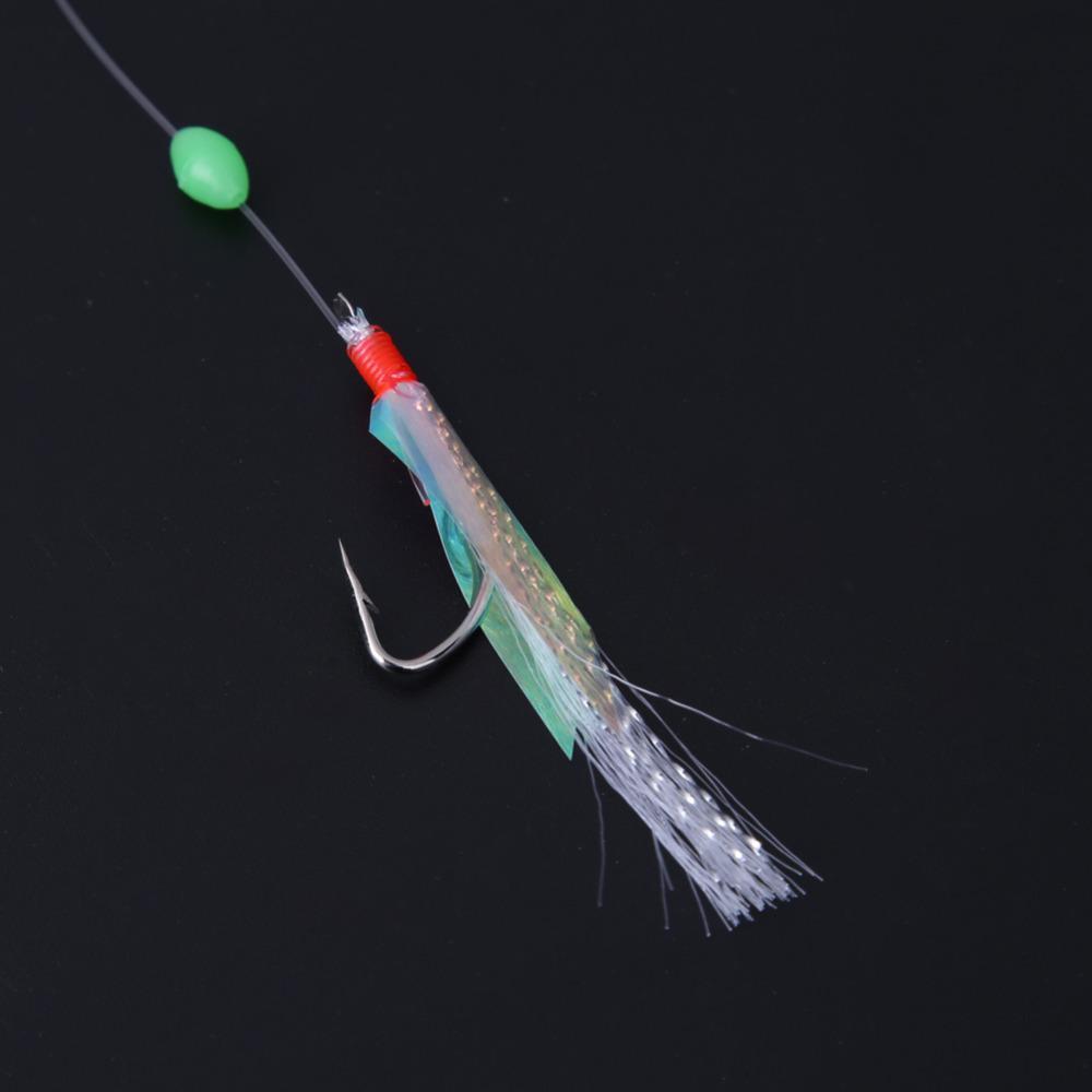 5Pcs 3.5Cm Sabiki Soft Fishing Lure Rigs Bait Jigs Lure Soft Lure Worn String-Splendidness-Bargain Bait Box