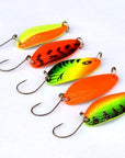 5Pcs 4.5G Mini Fishing Spoon Trout Lures Fluttering Spoons Japanese Freshwater-Fishing Lure Family-01-Bargain Bait Box