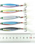 5Pcs 7G 10G 14G 17G 21G 28G 40G Fishing Spoons Metal Lure Leurre De Peche-Xiamen Smith Industry Co,. Ltd-14g FS0540-Bargain Bait Box