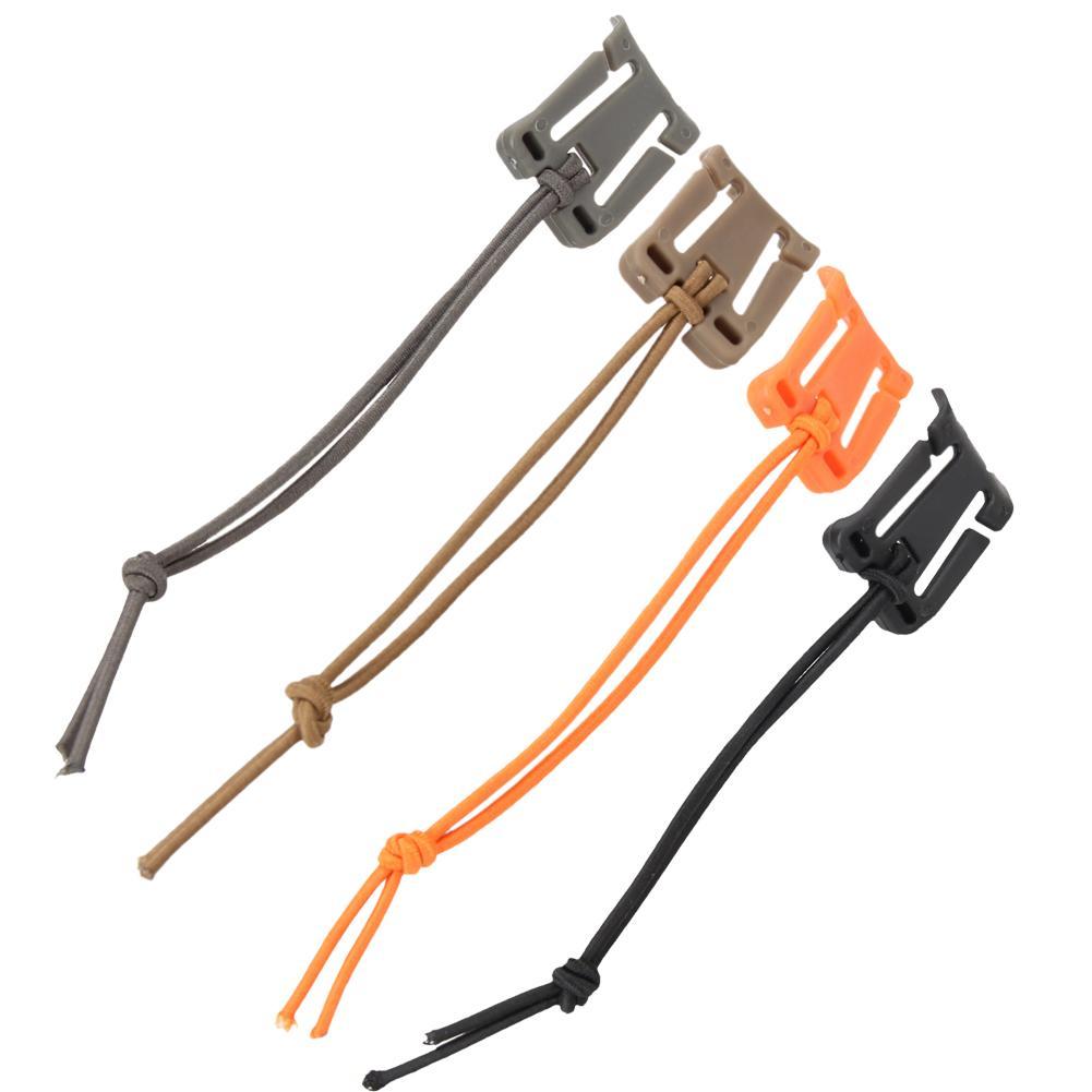 5Pcs Backpack Carabiner Clips Molle Buckle Clip Winder For Securing Straps Multi-gigibaobao-Orange-Bargain Bait Box