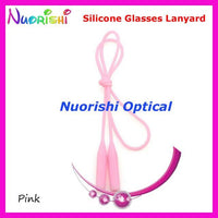 5Pcs L609 12 Colors Round Head Design Elastic Silicone Anti-Slip Eyeglass-Sunglass Accessories-Bargain Bait Box-Pink only-Bargain Bait Box