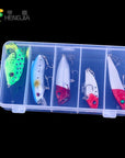 5Pcs Set Plastic Trout Minnow/Topwater Popper/Metal Vib/Pencil/ Frog-Hard Bait Kits-Bargain Bait Box-3-Bargain Bait Box
