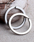 5Pcs Stainless Steel Key Ring Keychain Split Ring For Flashlight Pouch Bag-Funanasun Store-Bargain Bait Box