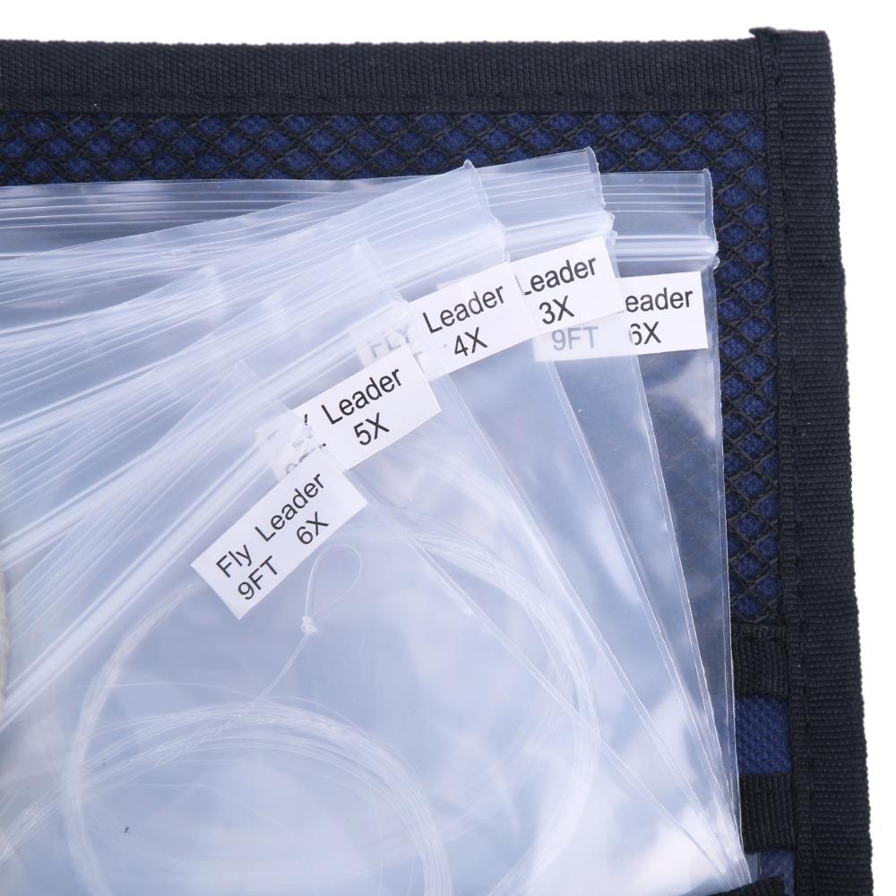 5Pcs Tapered Leaders With Leader Wallet 9Ft 2/3/4/5/6X Tapered Nylon Leader-MAXIMUMCATCH Fishing Solution Store-2.0-Bargain Bait Box