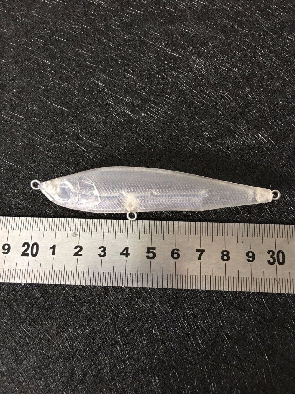5Pcs Unpainted Fishing Lure Body 4 Inch 2/3 Oz Blank Lures Js