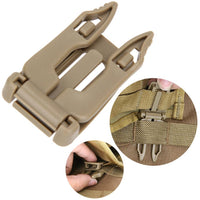 5Pcs/Lot Buckle Clip Molle Strap Edc Backpack Bag Webbing Connecting Buckle Clip-Bluenight Outdoors Store-As Picture-Bargain Bait Box