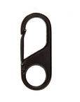 5Pcs/Lot Camping Snap Safety Hook 440 Stainless Steel Carabiner Key Chain Hiking-All EDC Gear Store-Black-Bargain Bait Box