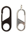 5Pcs/Lot Camping Snap Safety Hook 440 Stainless Steel Carabiner Key Chain Hiking-All EDC Gear Store-Silver-Bargain Bait Box