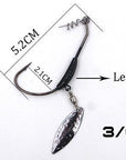 5Pcs/Lot Fishing Crank Hook With The Lead With Metal Spoon Sequins Add Weight-MC&LURE Store-4g Silve-Bargain Bait Box