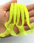 5Pcs/Lot Long Tail Grubs 4.2G 80Mm Curly Tail Soft Lure Long Curly Tail-Dreamer Zhou'store-color C-Bargain Bait Box
