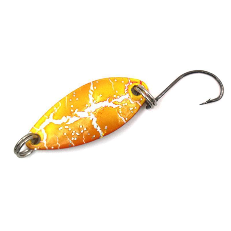 5Pcs/Lot Mix Colors 3.2Cm 3G Fishing Spoon Lure Swim Bait Artificial Trout-HISTOLURE Fishing Tackle Online Store-Bargain Bait Box