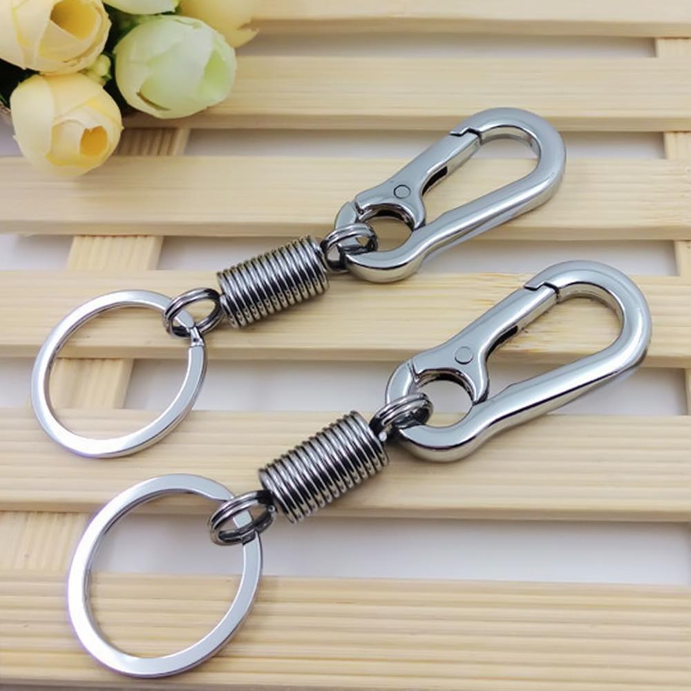5Pcs/Lot Outdoor Camping Hiking Stainless Steel Retractable Buckle Hanging-Ziyaco Online Store-Bargain Bait Box