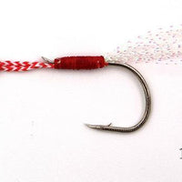 5Pcs/Lot Stainless Steel Jigging Spoon Fishing Hook With With Feather And Ring-MC&LURE Store-16-Bargain Bait Box