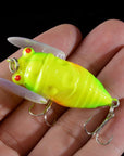 5Pcs/Lots Hard Plastic Cicada Fishing Lures 3D Eyes With Wing Artifiicial Bait-Lingyue Fishing Tackle Co.,Ltd-Bargain Bait Box