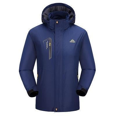 5Xl Men Women Spring Softshell Breathable Jacket Outdoor Sport Mountainskin-Mountainskin Outdoor-Men Dark Blue-M-Bargain Bait Box